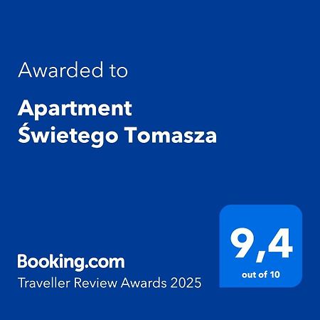 Apartment Swietego Tomasza Cracóvia Exterior foto